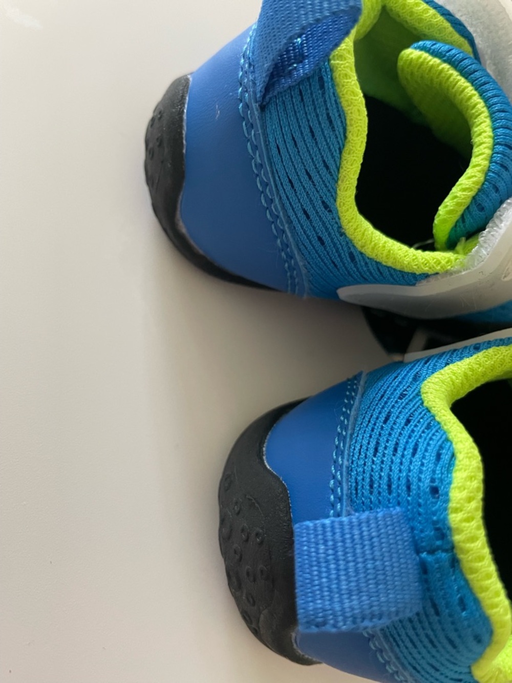 ADD ON Feetcity Kids Blue & Lime Bear Strap Athletic Water Shoes - Picture 6 of 6